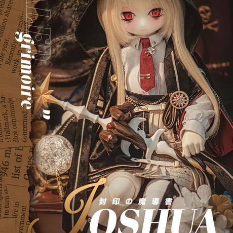 【予約販売：2024年5月以降 お届け予定】<期間限定特別価格+当店限定特典>TinyFox  MACOCOシリーズ 封印の魔導書 ジョシュア  1/4スケールMJDドール 【フルセット】