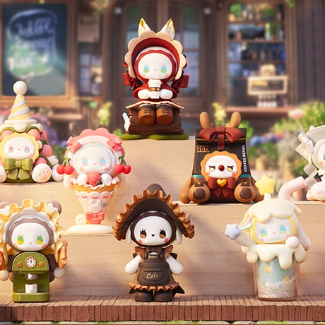 【予約販売：6月下旬～7月中旬 お届け予定】MJ STUDIO EMMA (エマ) 「秘境の森：カフェ」シリーズ