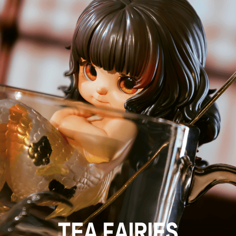 【予約販売：5月中 お届け予定】WeArtDoing Tea Fairies-Brown「鯉姫-金照和(茶色)」【コレクションフィギュア】