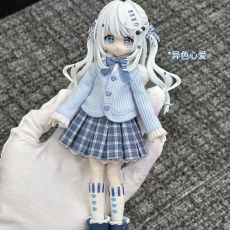 【予約販売：2026年5月～6月頃 お届け予定】<単品販売・予約特価>半夏文創 x ちょん＊「Twinkle Polaris」期間限定受付単品ドール「Cocoa 色違いVer.」＜フルセット＞