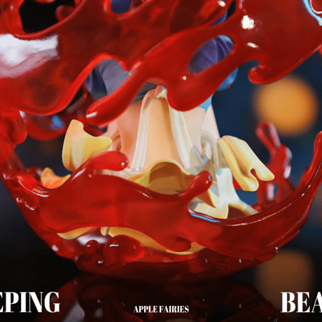 【予約販売：2025年9月中 お届け予定】WeArtDoing Sleeping Beauty-Apple Fairies-Red「眠れる魔法： 林檎の姫・薔薇織る夢(赤)」