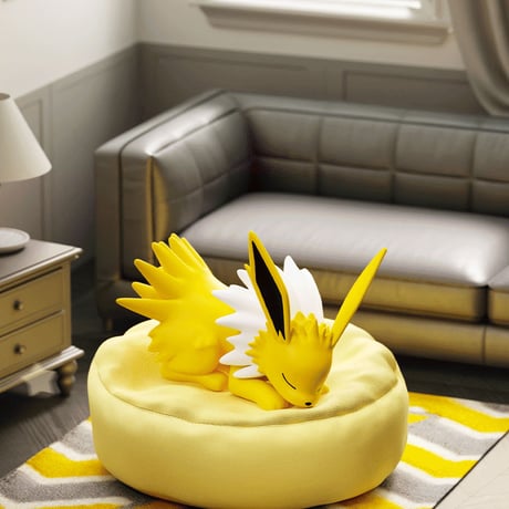【現品販売】HOLLY BOX x ポケットモンスター「ポケモン：イーブイたちの寝姿」  トレーディングフィギュア シリーズ