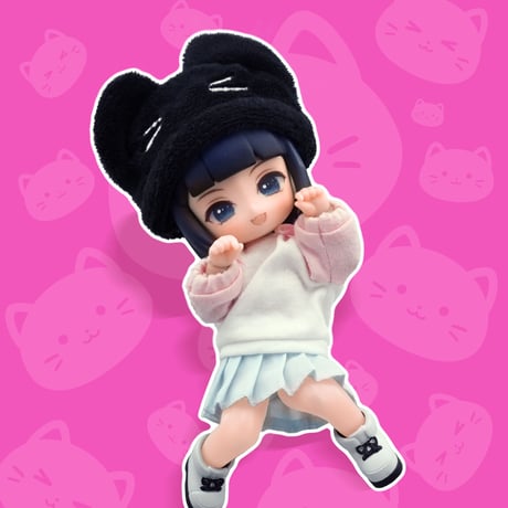 【現品販売】<先着特典付け>KEMO XII CJD ノンスケール ドール ミーちゃん【アクションフィギュア】