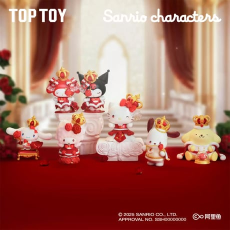 【予約販売｜2025年9月頃 お届け予定】TOPTOY x サンリオ(Sanrio) 「サンリオキャラクターズ：バラの夜」 シリーズ