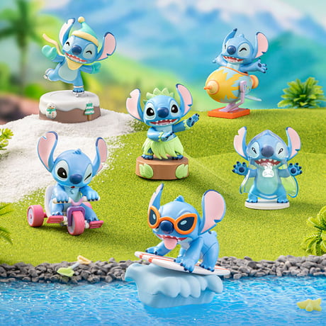 【予約販売｜2025年7月～8月頃 お届け予定】TOPTOY x  ディズニー「スティッチ：キュンキュンムーブ」ゼンマイおもちゃ  シリーズ