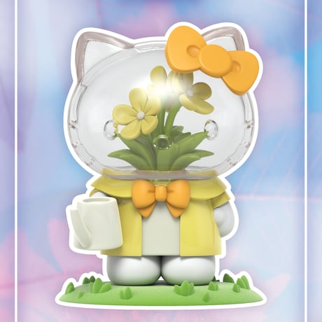 【予約販売：5月前半 お届け予定】MIGHTY JAXX サンリオ(Sanrio)「 Azuma Makoto：ハローキティと花」トレーディングフィギュア シリーズ
