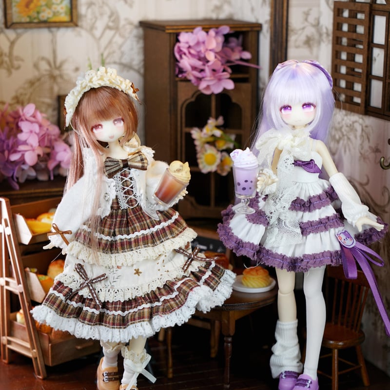 現品販売】悸動瞬息「四季の喫茶物語」1/8 スケール BJDブラインド