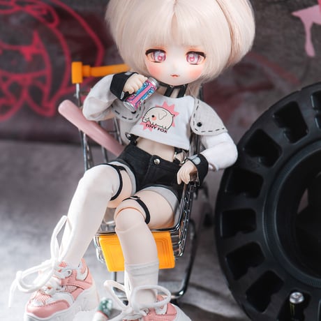 【予約販売：2024年2月以降 お届け予定】TinyFox  白いゾウ マーリフィン 1/6スケールMJDドール 【フルセット】