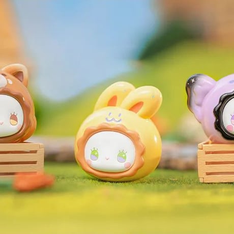 【現品販売】MJ STUDIO EMMA (エマ) 「ルアルア動物園(RUA RUA ZOO)」萌え豆 ブラインドボックス シリーズ
