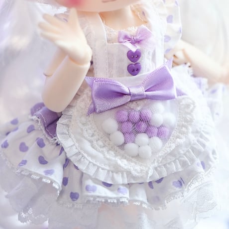 【予約販売：6月～7月頃 お届け予定】「甘絨のショーウィンドウ」ウィッグ着用＆入れ目顔タイプ 3頭身BJDブラインドドールシリーズ