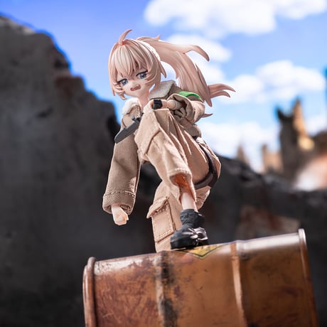 【現品販売】NEO EDEN TOYS「黒鉄レクイエム」MJDブランドドール 布製衣装アクションフィギュア シリーズ