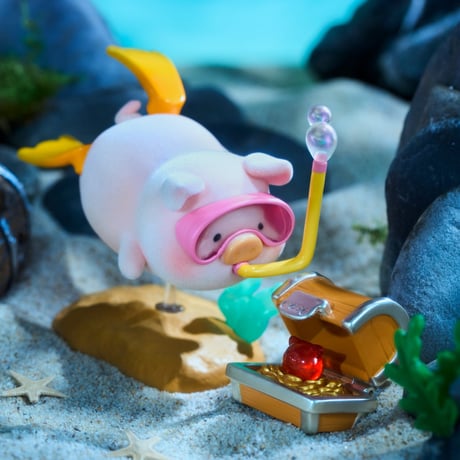 【予約販売：8月中旬  お届け予定】＜二次受付＞52TOYS TOYZEROPLUS × CICI’S STORY 子豚LULU 「OCEAN：海」トレーディングフィギュア シリーズ