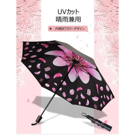 【夏物最終セール】20%OFFおしゃれレディース 晴雨兼用折りたたみ傘