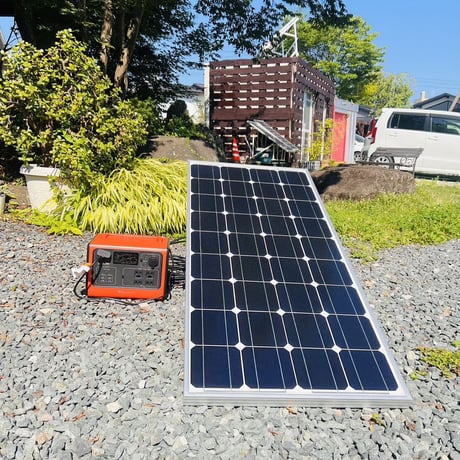 700Ｗ　BLUETTI EB55＋100Ｗ太陽電池モジュール＋5mケーブル  セット