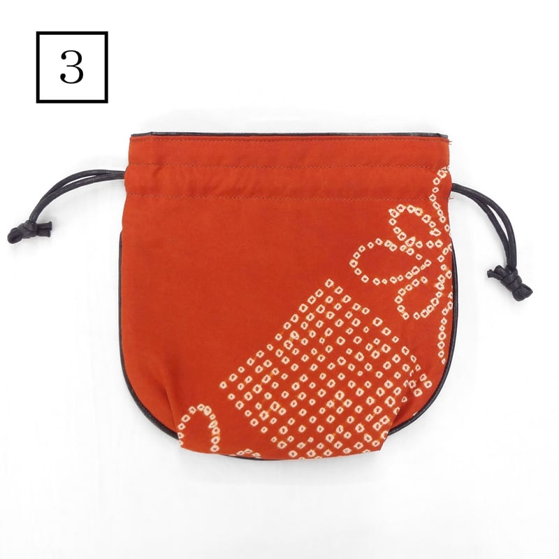 羽二重巾着 茜 | 草紫堂 公式オンラインショップ