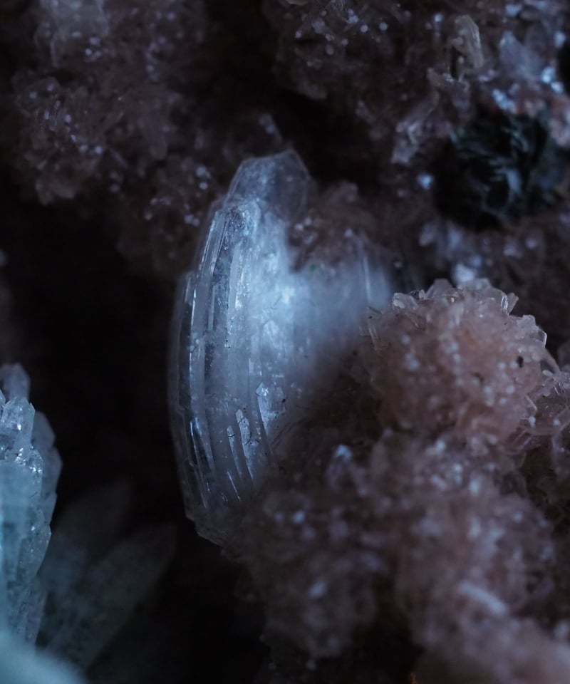 原石 ブルーグリーンアポフィライト・カルサイト | 星空旅行代理店