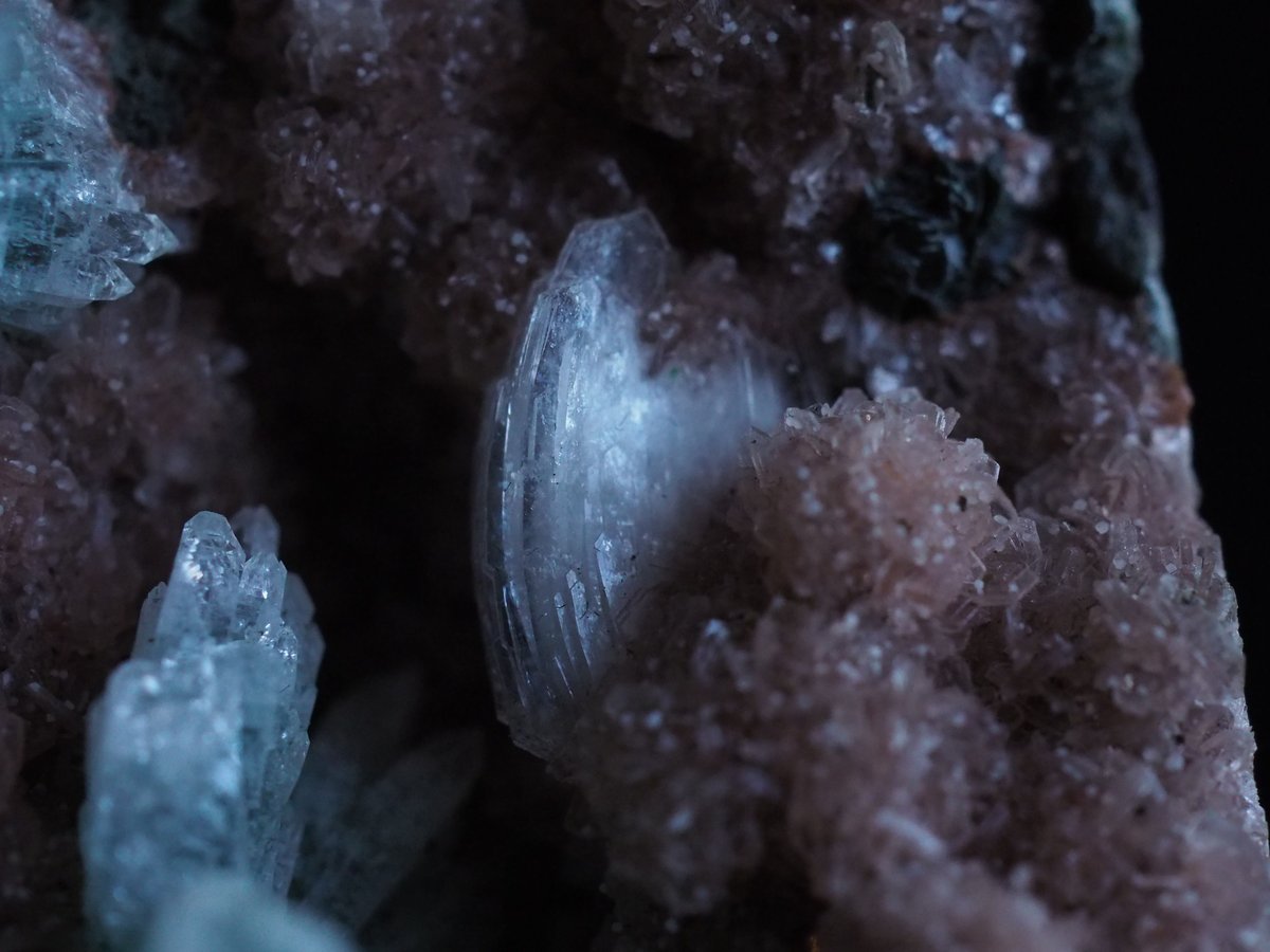 原石 ブルーグリーンアポフィライト・カルサイト | 星空旅行代理店