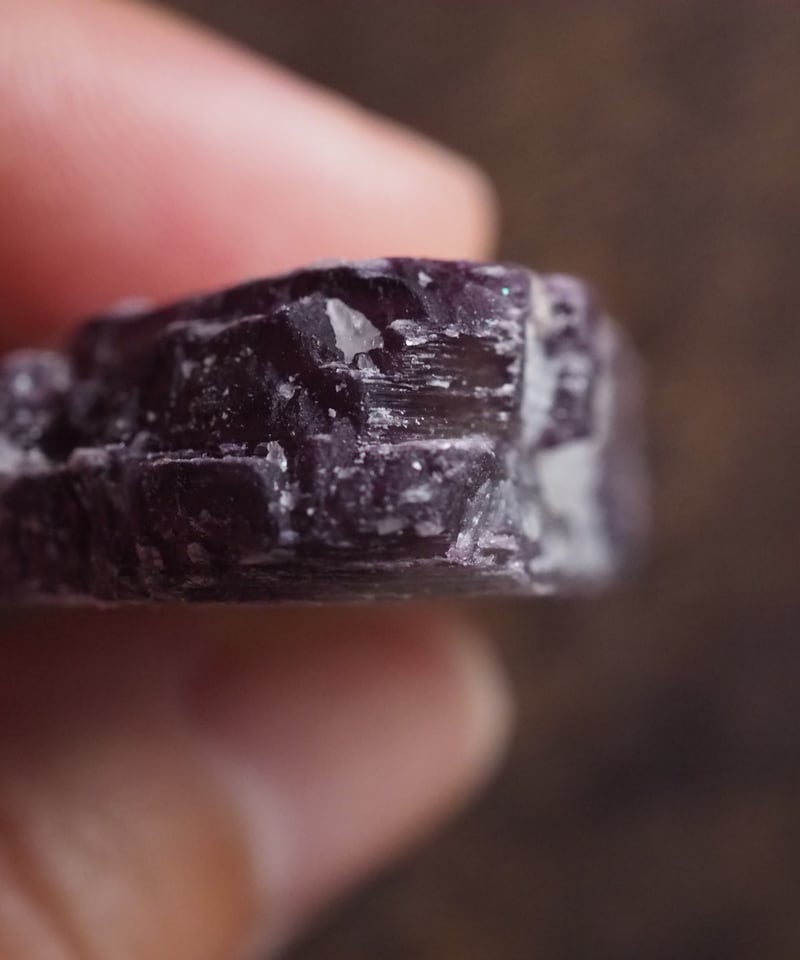 原石 リチア雲母（レピドライト）・白雲母（モスコバイト） B | 星空