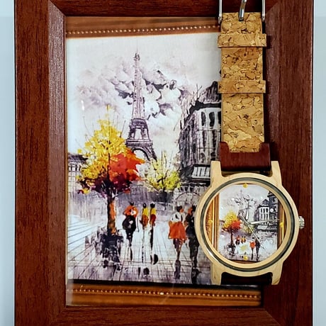【江戸の粋】木製の腕時計『自然のぬくもりを日常の生活に』