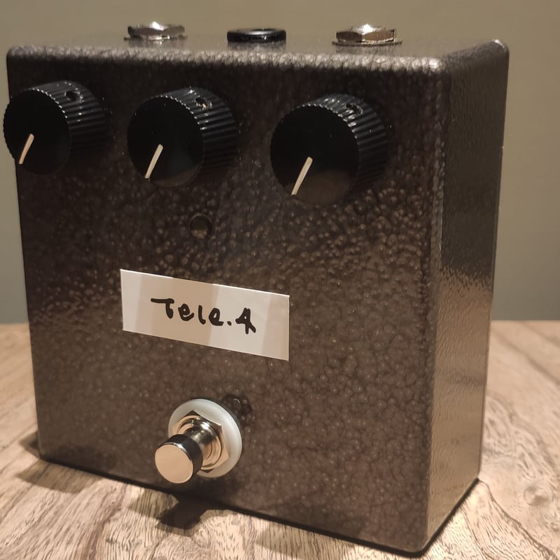 Tele.4 pedal Overdrive/Booster | Tele.4 ampli