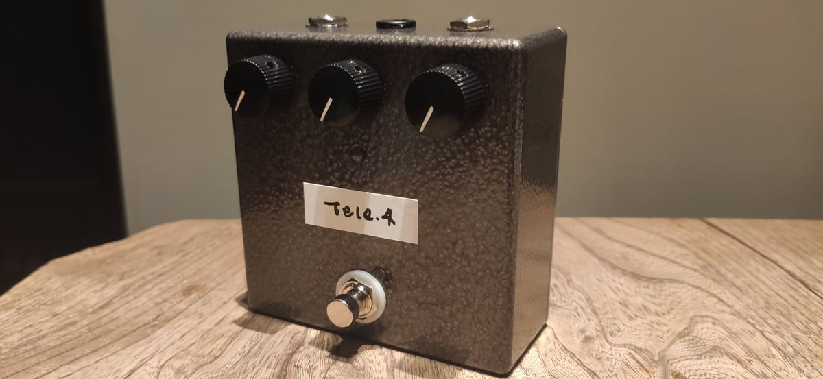 Tele.4 pedal Overdrive/Booster | Tele.4 ampli