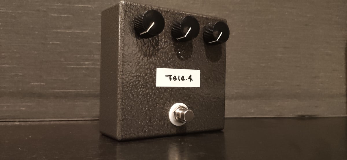 Tele.4 pedal Overdrive/Booster | Tele.4 ampli...