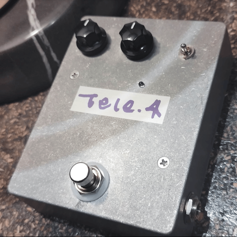 Tele.4 amplifier Tele 4 fuzz オクターブファズ Tele.4 fuzz | Tele.4 amplifier