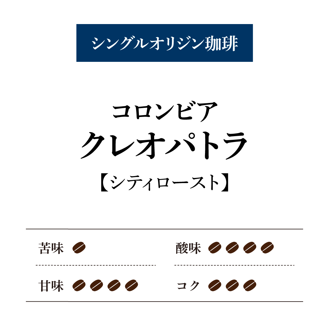 コロンビア クレオパトラ[200g] | 倉式珈琲オンラインストア