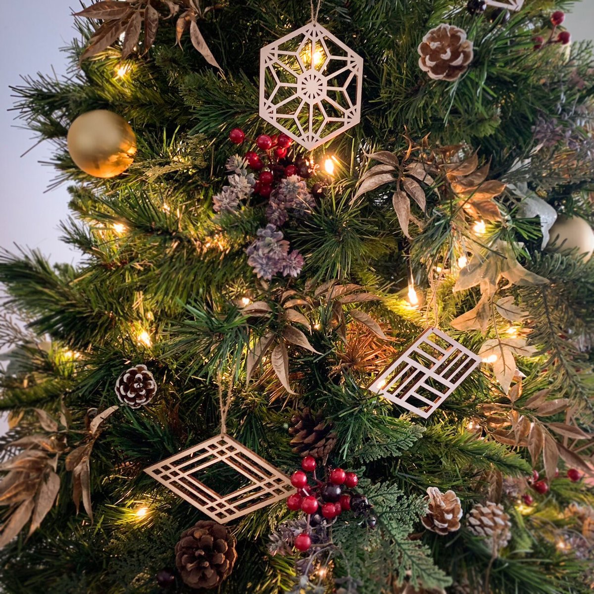 アランジアロンゾ クリスマス 本物 タグ A クリスマスオーナメント