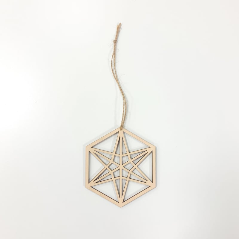 組子柄オーナメント6個セット-RINDO- | Tsubaki label