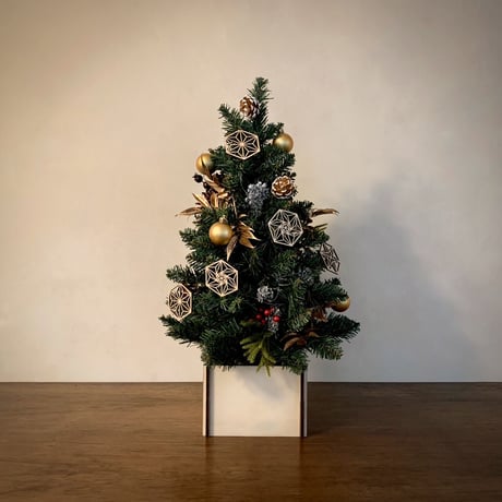 和柄ミニクリスマスツリー-Mini Christmas Tree -