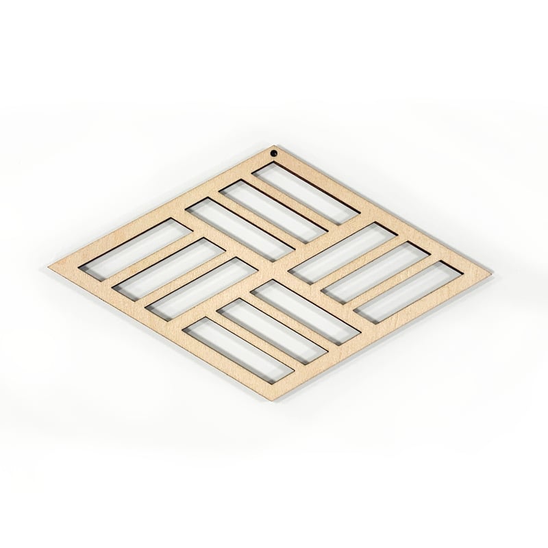 組子柄オーナメント -HISHI- | Tsubaki label