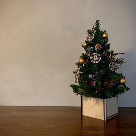 和柄ミニクリスマスツリー-Mini Christmas Tree -