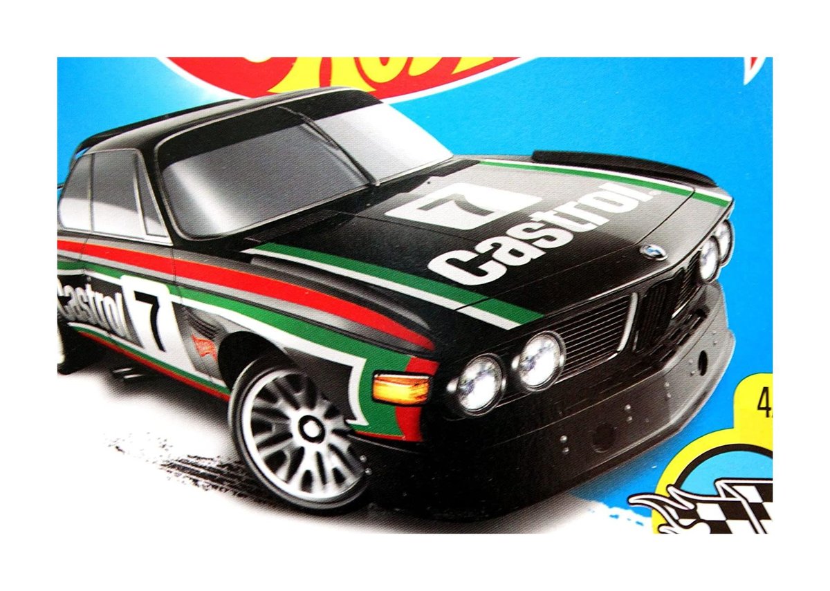 1/64 ホットウィール ´73 BMW 3.0 CSL Race Car レースカー( 未使用品