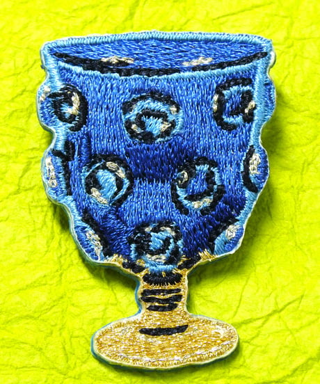 刺繡ブローチ