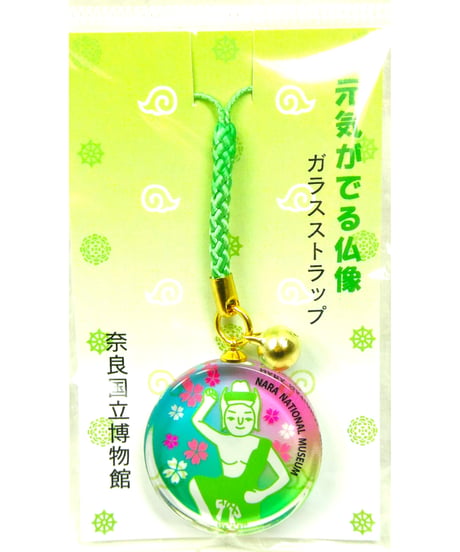 ガラスストラップ（元気）