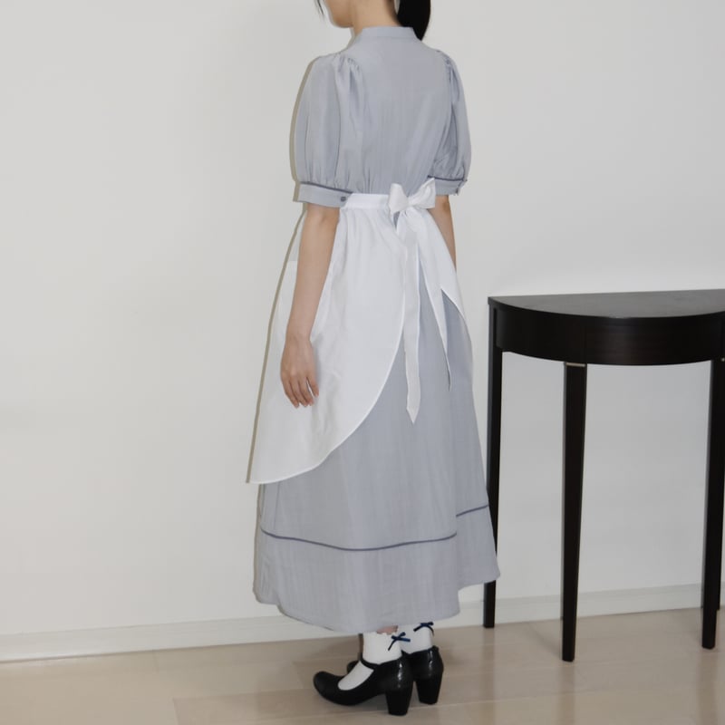 レトロな喫茶店のエプロン ロング | Lady Manon