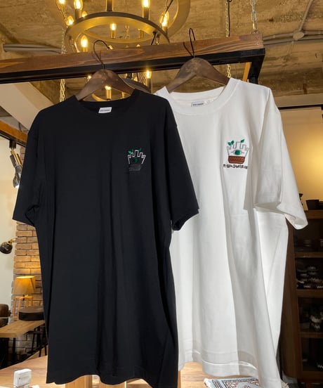 【ポスト投函便送料無料】刺繍Tシャツ　RISE-CAUDEX【グラキリス祖T】WHITE,BLACK