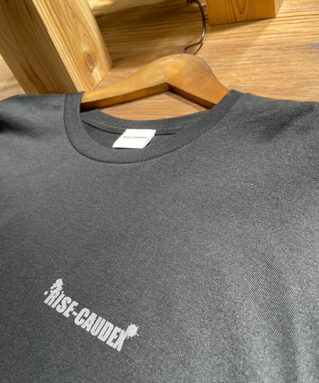 【ポスト投函便送料無料】ロングスリーブTシャツ　RISE-CAUDEX【REAL SHOP ZOMBIE T】WHITE,BLACK,MIRITARY GREEN