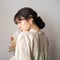 美髪シュシュpremium ブラック