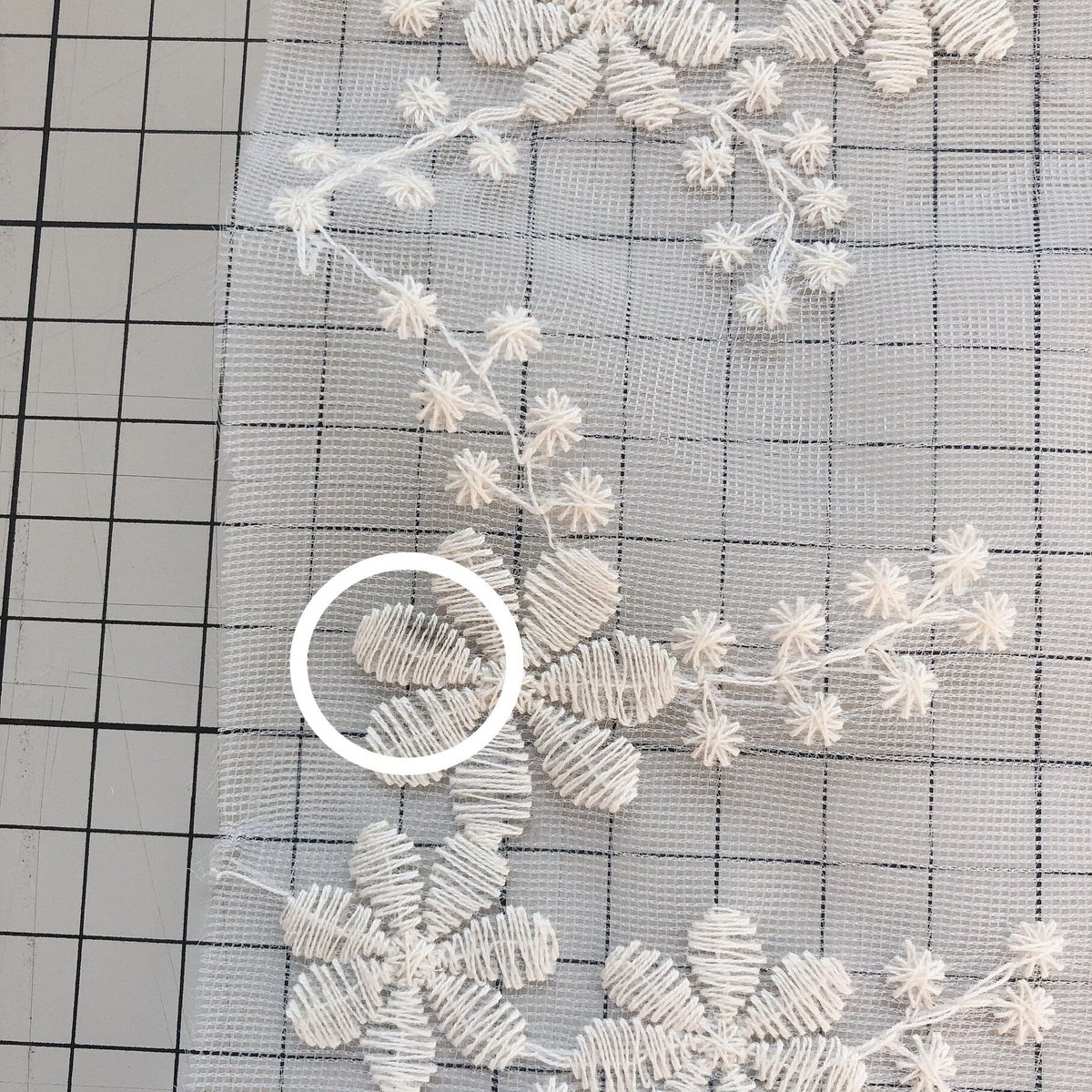 刺繍チュールフラットパンプス♡アイボリー♡23cm ♡シューズ・ブーツ♡ | luvxy