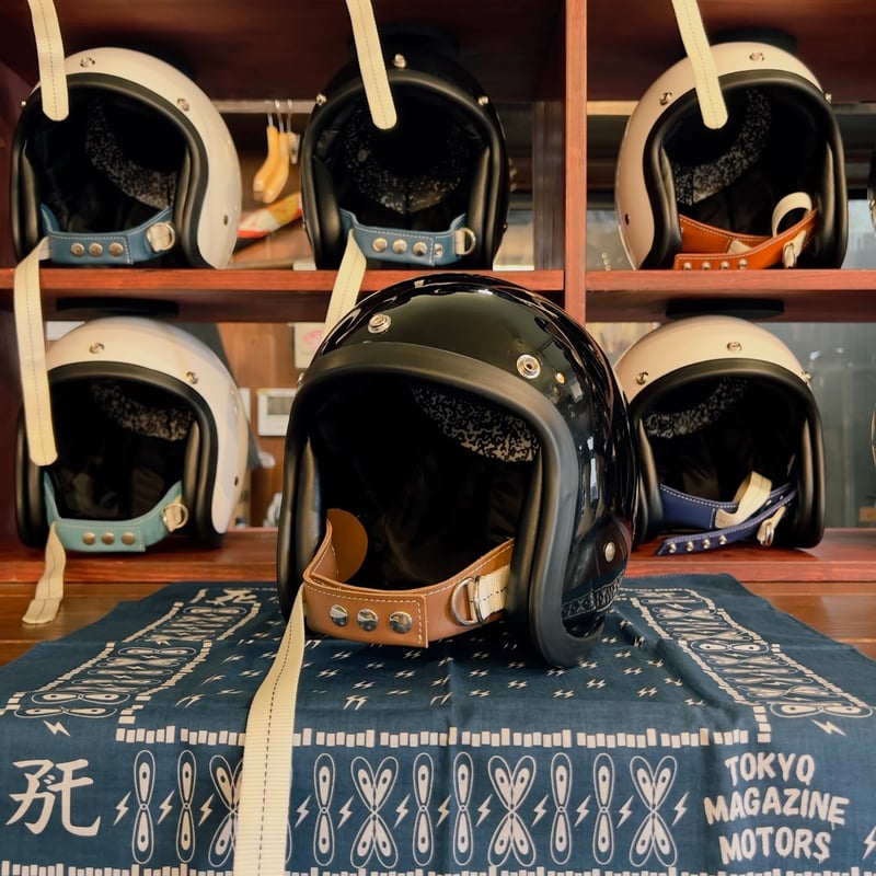RORUNHELMET L-1 Tokyo Magazine Motors LINE Blac