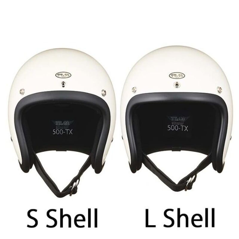 【k.s 】TT&CO 500-TX XL/XXL ヘルメット TT&CO. NEW MODEL 500-TX STANDARD IVORY 3/4 OPEN FACE