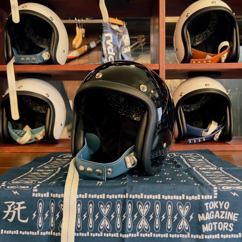 RORUN HELMET L-1ジェットヘルメットS/M RORUNHELMET L-1 Tokyo Magazine Motors LINE Blac