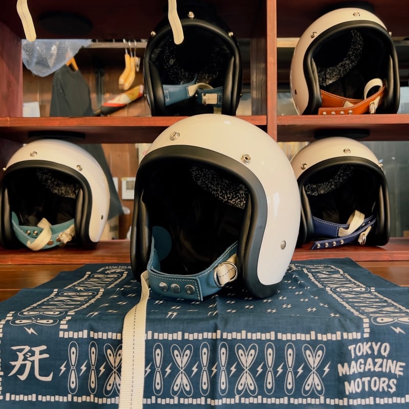 RORUNHELMET L-1 Tokyo Magazine Motors LINE Whit