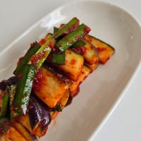 茄子キムチ