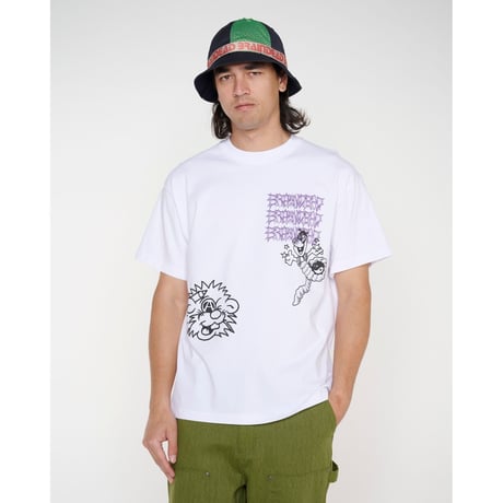 BRAIN DEAD / JIBLETS T-SHIRT / WHITE