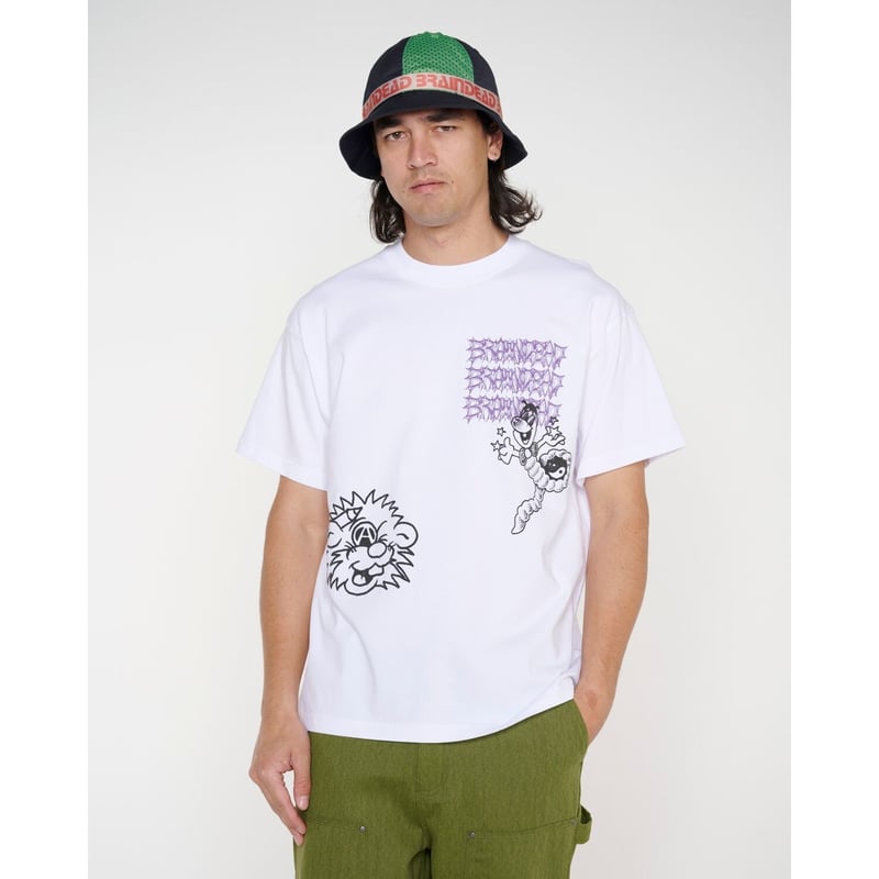 BRAIN DEAD / JIBLETS T-SHIRT / WHITE | Sophomore