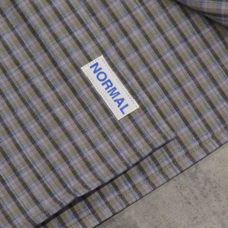 NOROLL / NORMAL SHIRT / PANAMA CHECK