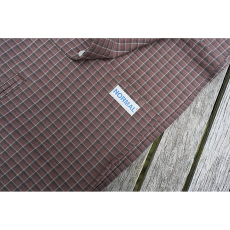 NOROLL / NORMAL PANAMA SHIRT / PANAMA CHECK